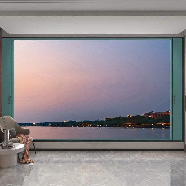 微通風系統(tǒng)窗,系統(tǒng)窗,封陽臺,伊盾門窗,門窗定制